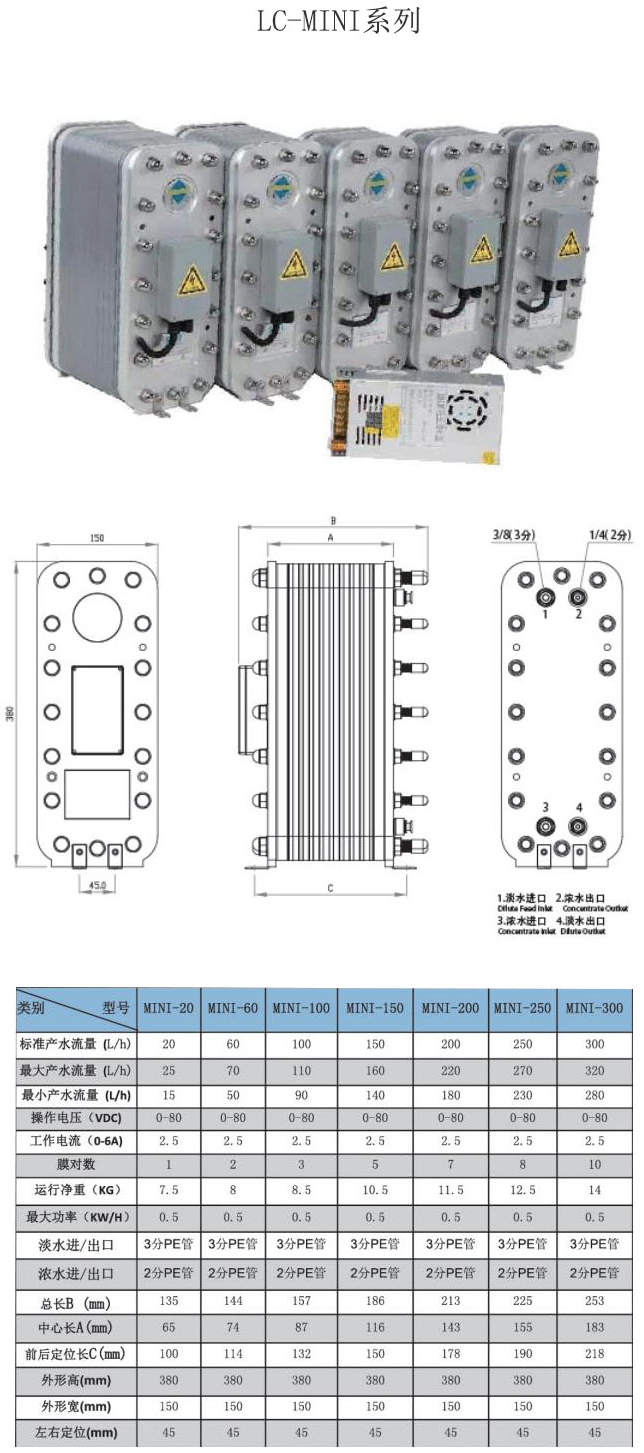 联纯 LC-MINI-100 实验室膜堆